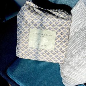 Never used Lucky Brand Home king size sheet set